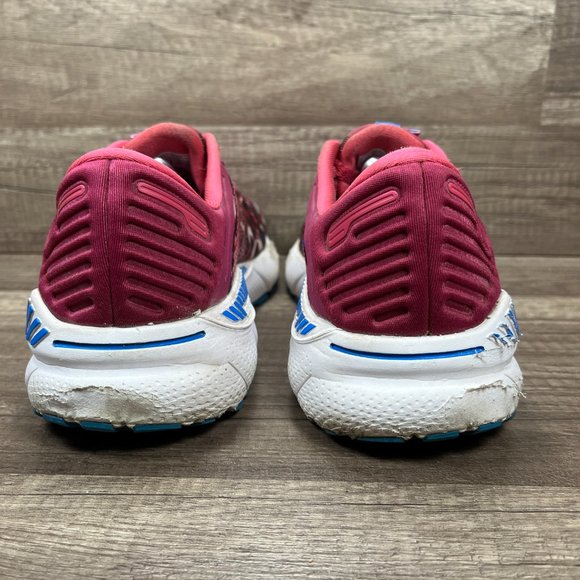 Brooks Adrenaline GTS 22 Pink Leopard Womens US Size 10 EUR 42 Running Shoes - Picture 4 of 15